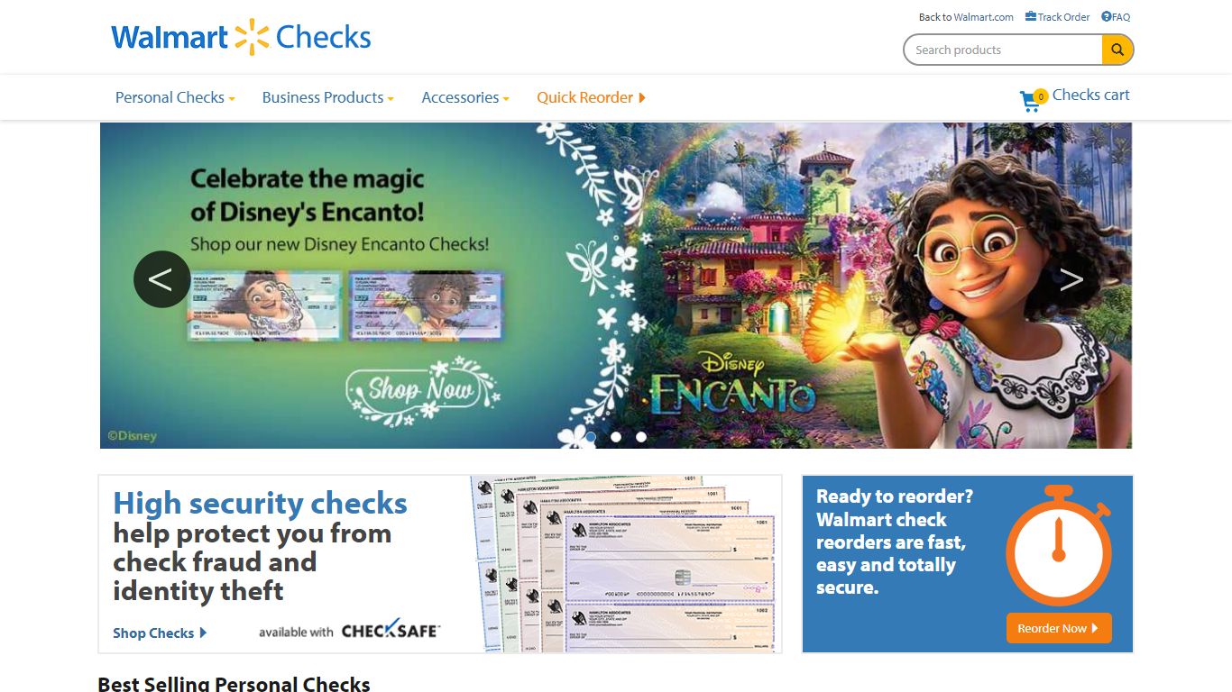 Easily Order Personal or Business Checks and More | Walmart Checks